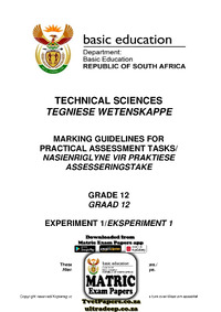 Technical Sciences PAT Experiment 1 Grade 12 2021 Marking Guidelines Afr & Eng.pdf